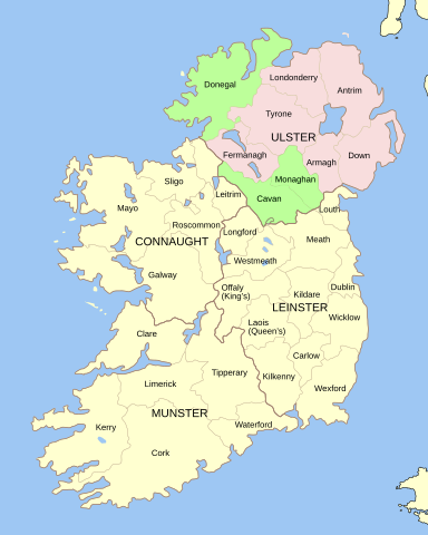 carte ulster